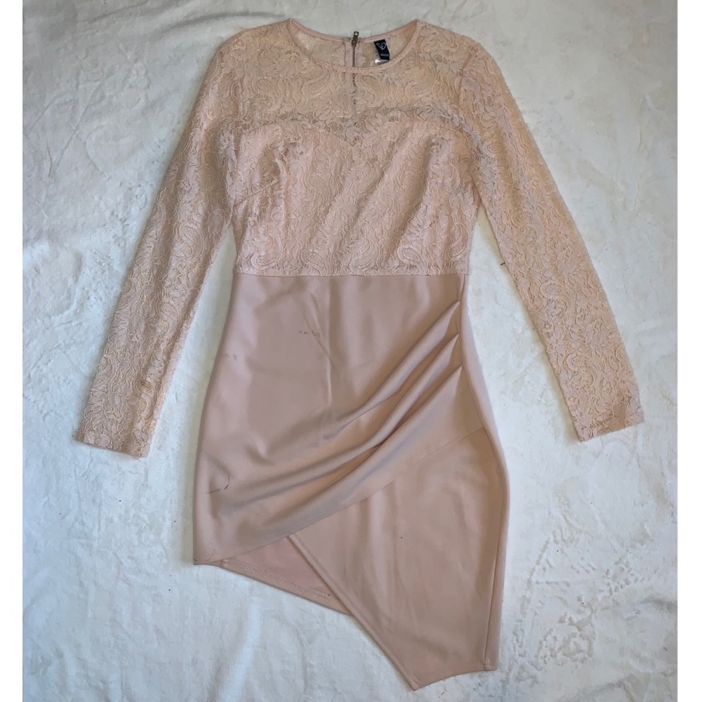 Cream Lace Windsor Bodycon Dress